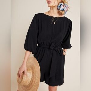Anthropologie | Francesca Balloon-Sleeved Romper